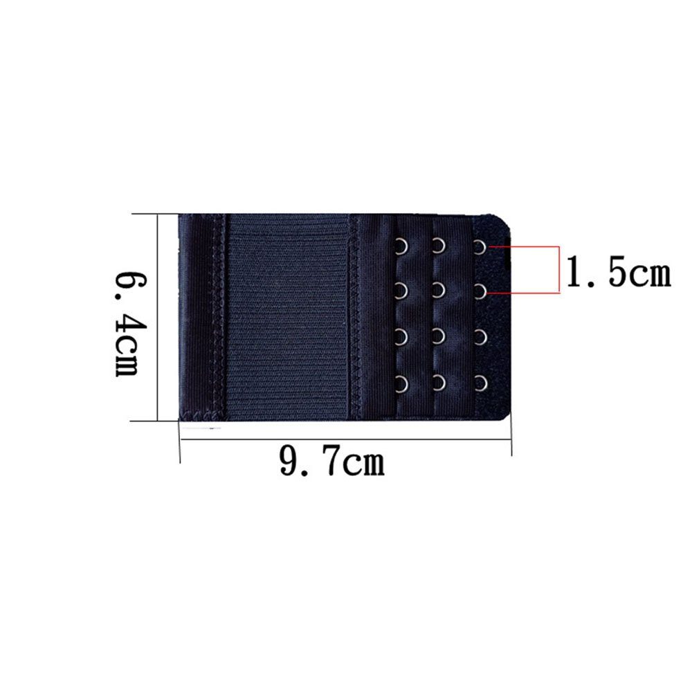 KOMIRO BH-Verlängerung Damen BH Verlängerung 3 Reihen und 4 Schnallen 5 Stück (5 St)