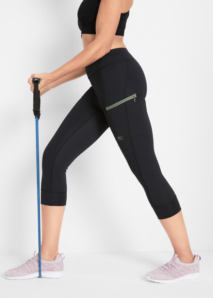 Funktions-Capri-Leggings, schnelltrocknend