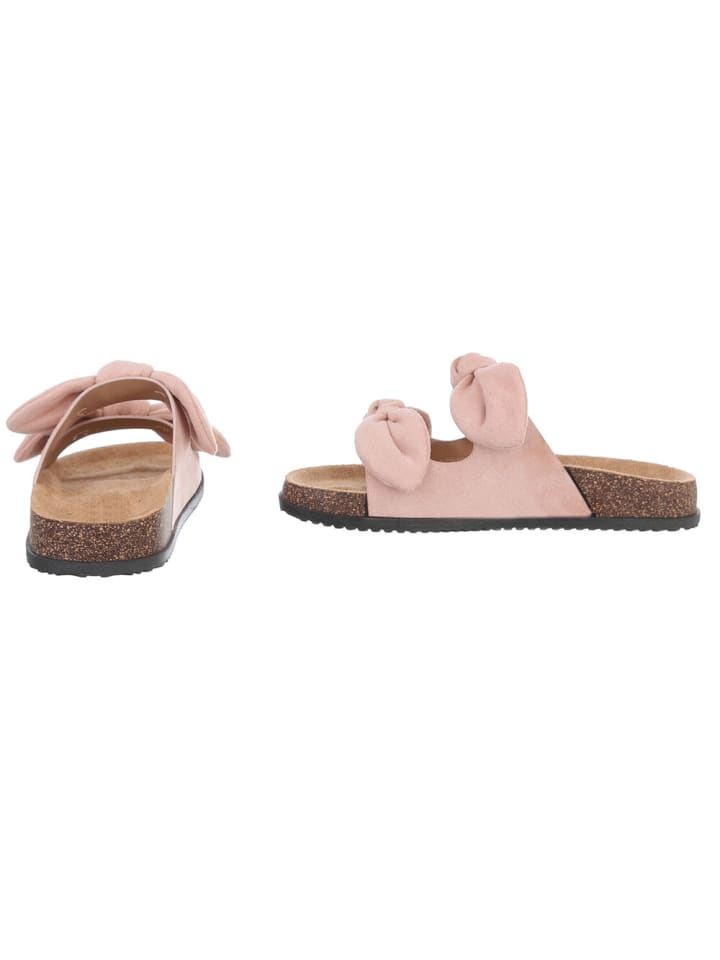 Ital-Design Sandale & Sandalette in Hellrosa günstig kaufen