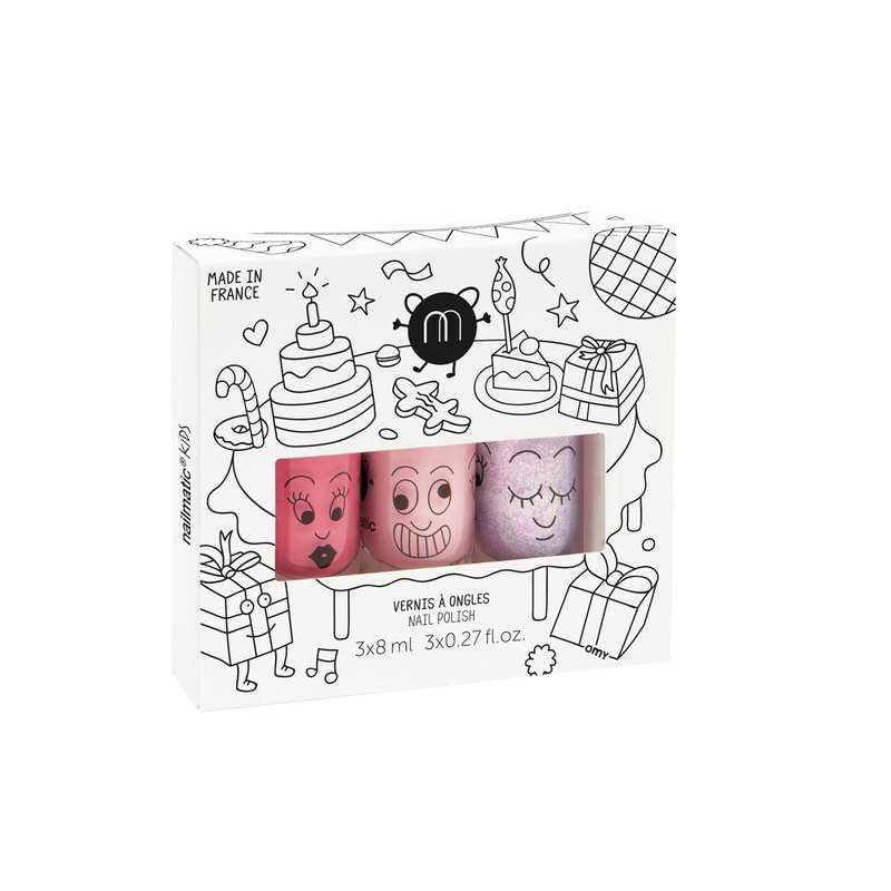 Coffret Trio vernis à l'eau Party Nailmatic