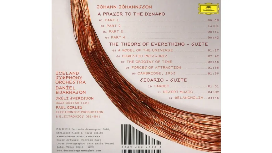 A PRAYER TO THE DYNAMO & FILM MUSIC SUITES