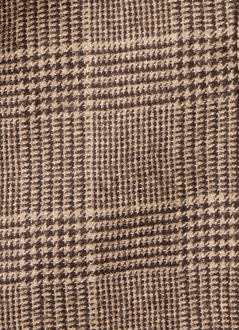 Maje Blazer in wool blend with brooch and flap pockets