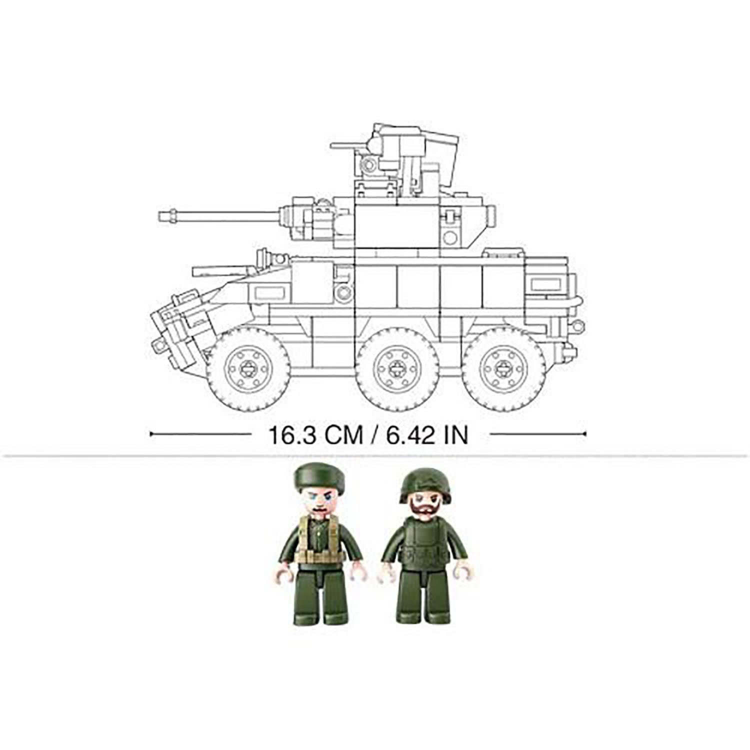 Spähpanzer - Bausteine Set M38-B0753