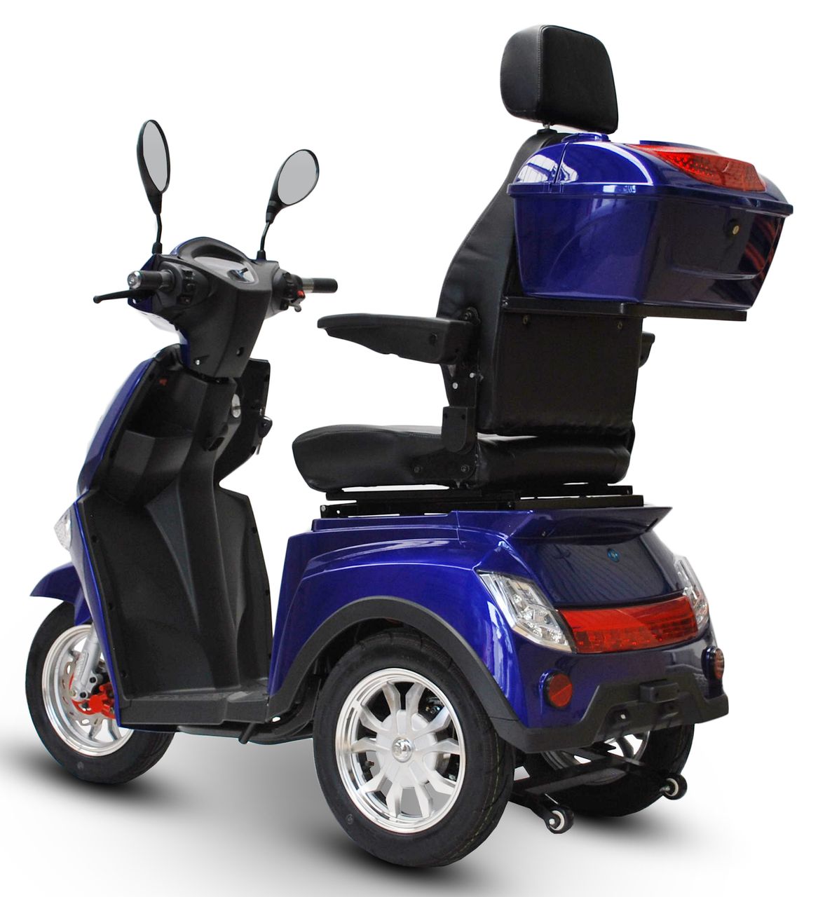 ECO ENGEL 504 Blau, 25 km/ h mit 1000 Watt Motor 20Ah, Seniorenmobil Elektro Roller