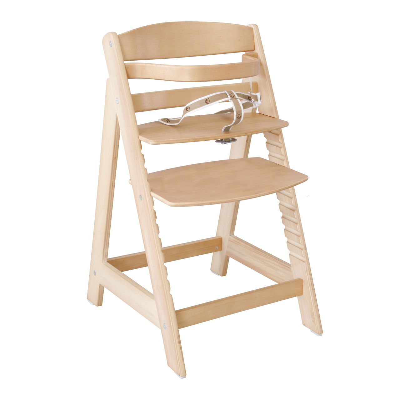 Roba Treppenhochstuhl Sit Up III, mitwachsend bis zum Jugendstuhl, Holz, natur