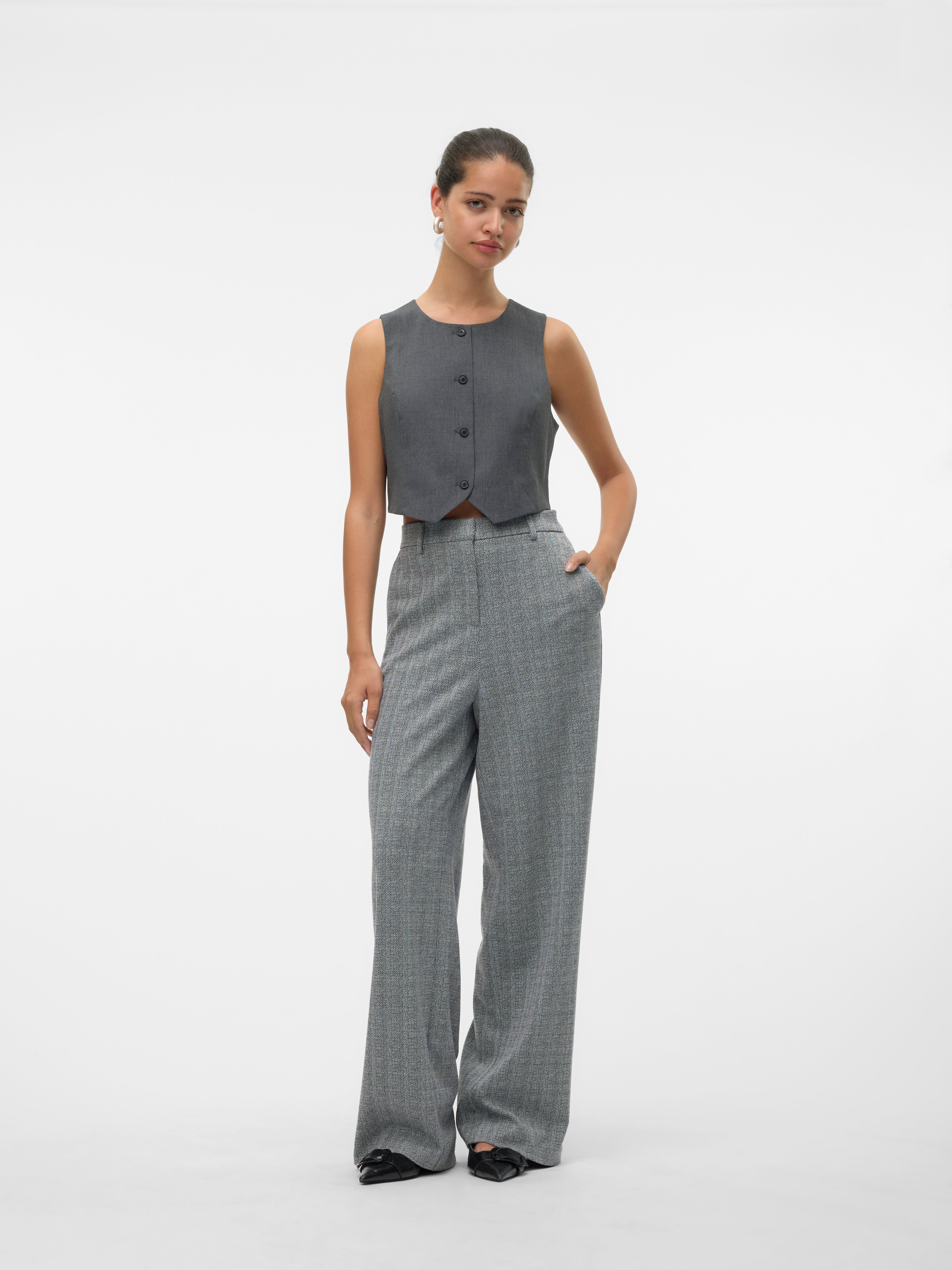 VMSILVA Mittlere Taille Hose