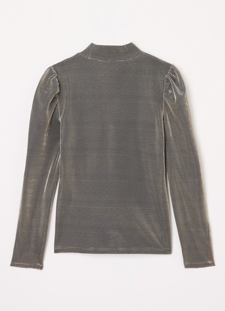 AI&KO  Ivona top met glanzende finish