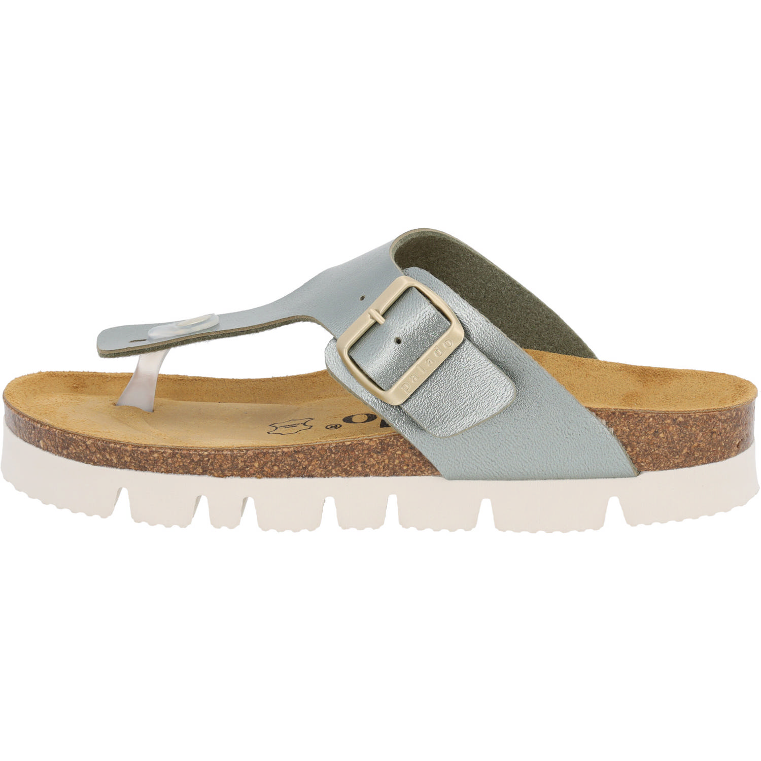 Palado Kos BEGS by Sila Sahin, Zehentrenner, Damen, Olive Metallic
