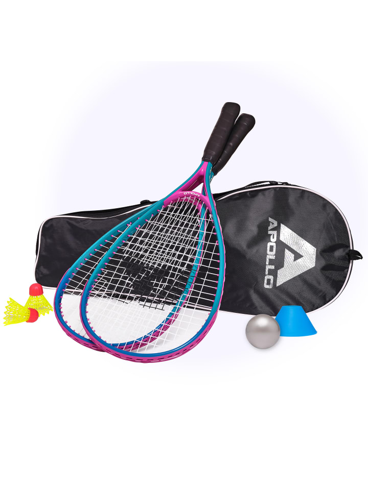 Apollo Badminton Schläger Set Kinder 