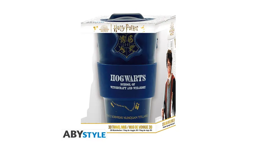 HARRY POTTER - Keramische Reisetasse - Hogwarts