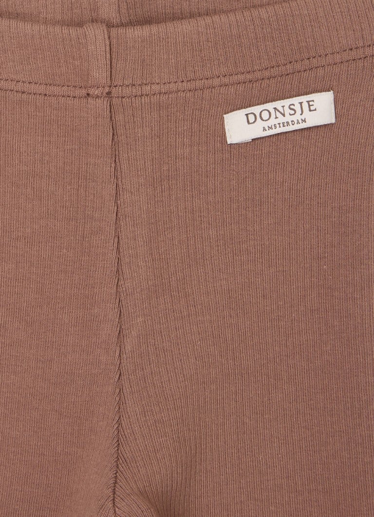 Donsje Amsterdam Ellie rievotās legingas no organiskās kokvilnas