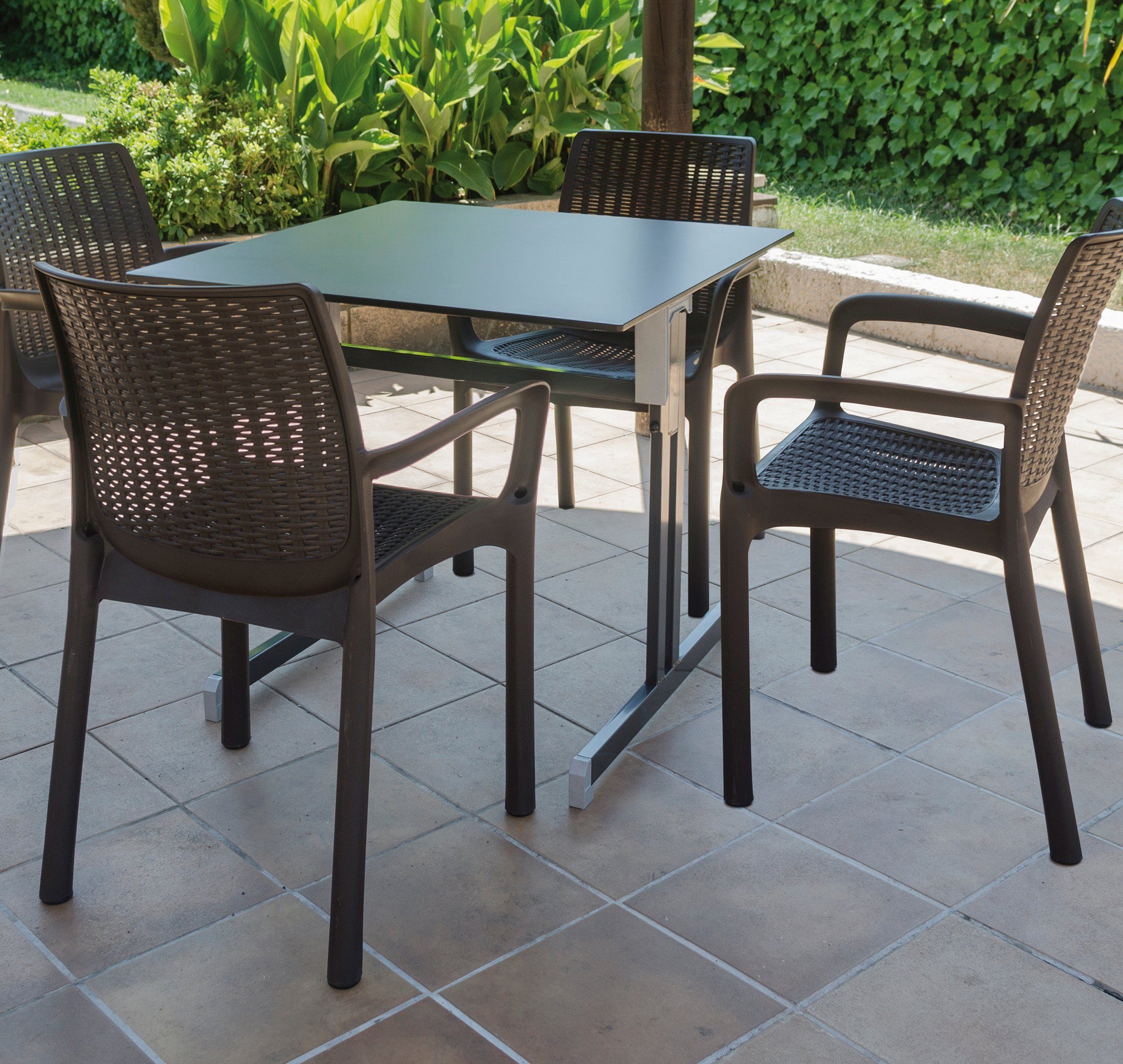 ALCO Klapptisch Gastro, 80x74 cm, anthrazit