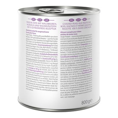 Wolf of Wilderness Adult 6 x 800 g - Single Protein
