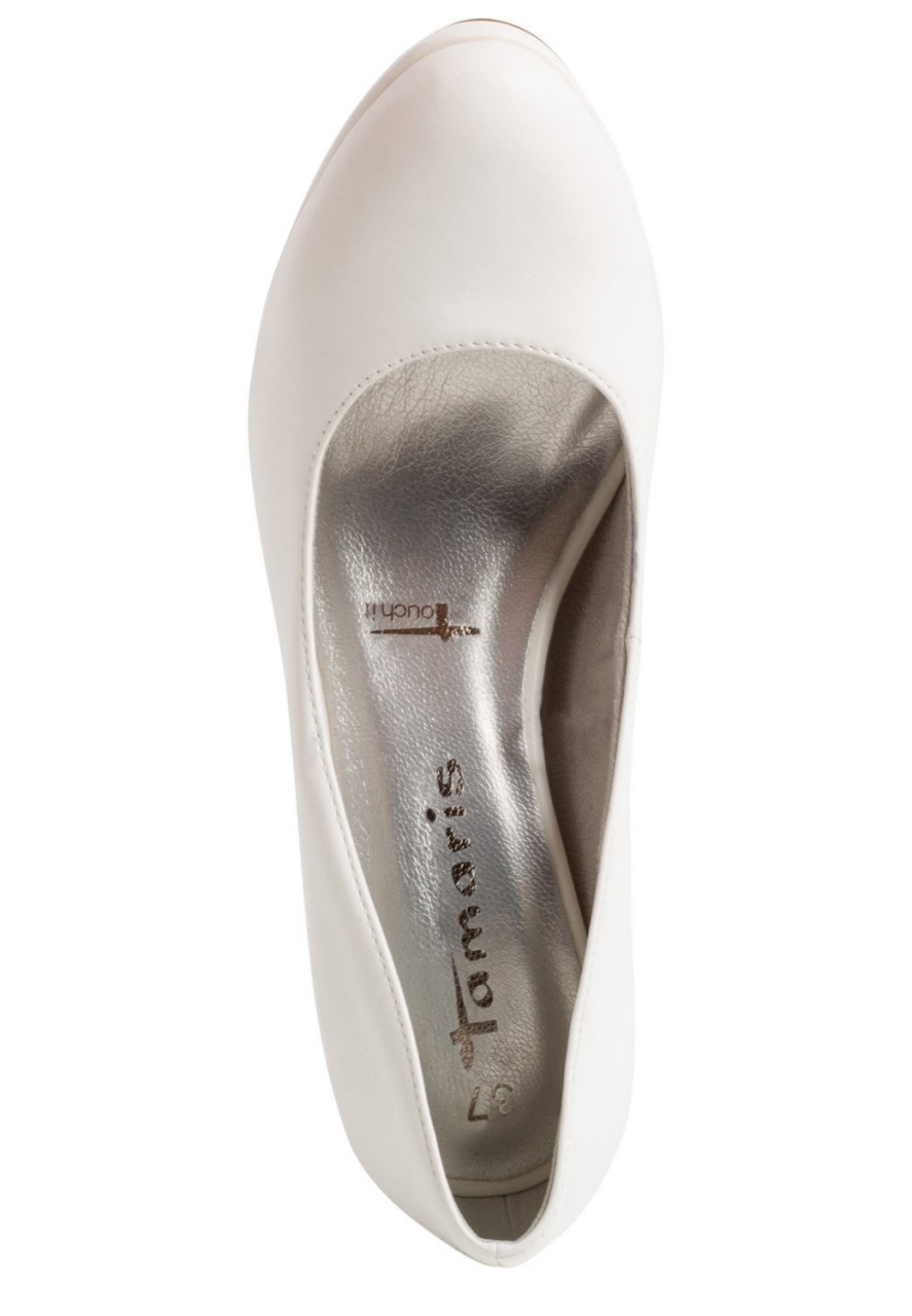 TAMARIS Sling-Pumps weiss