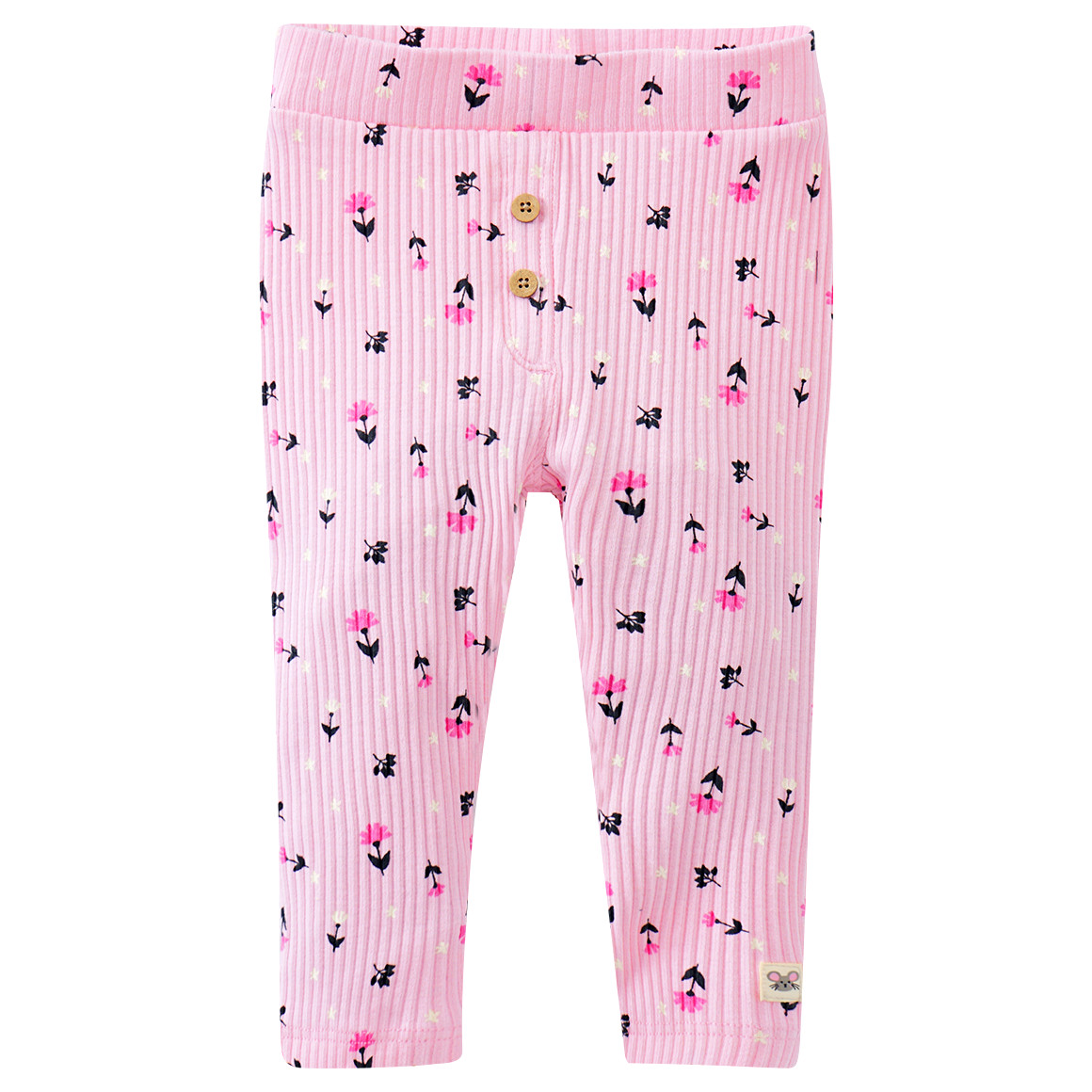 Baby Leggings mit Blumen-Allover