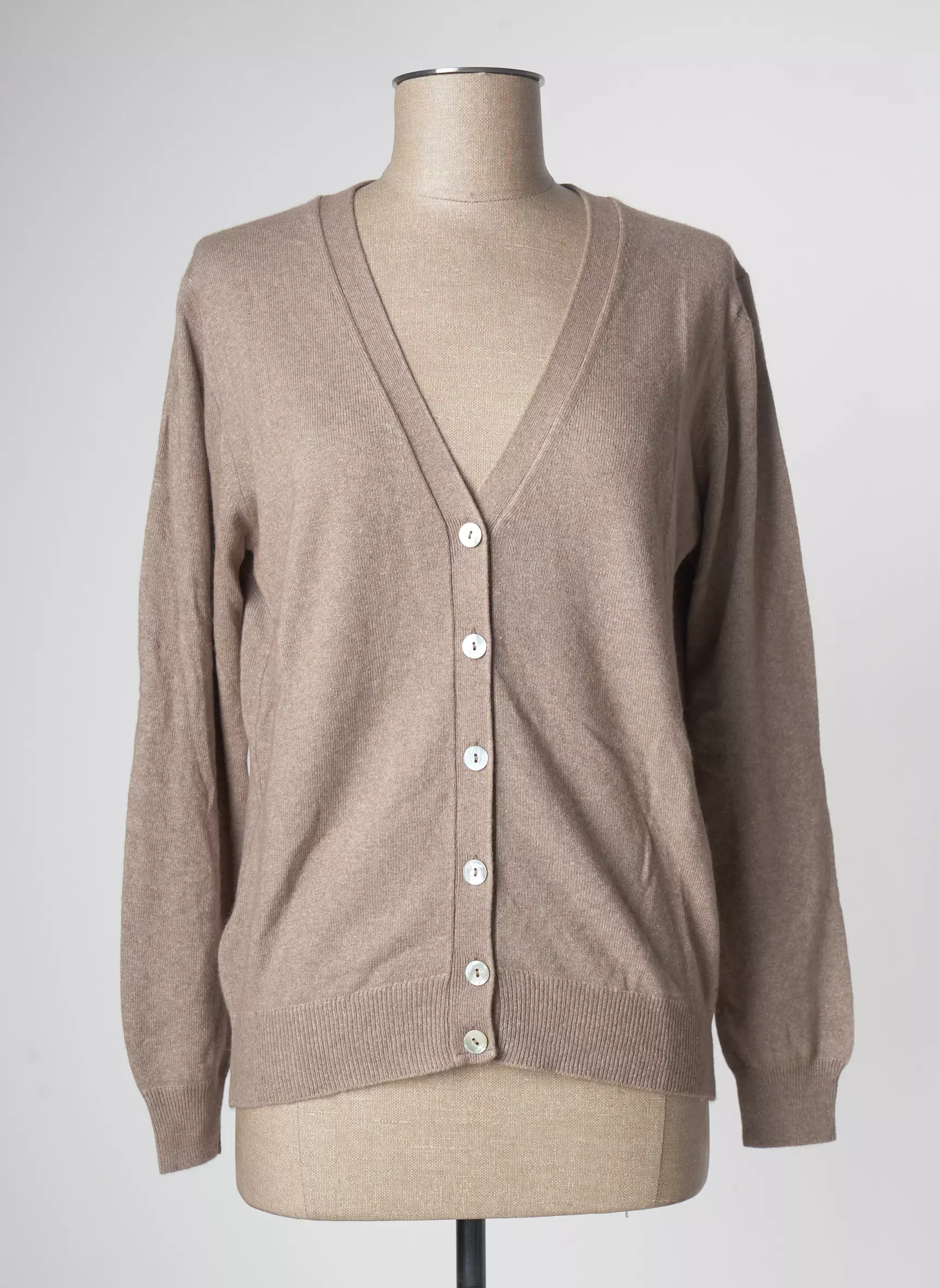 Tricobel Cardigans Femme couleur marron