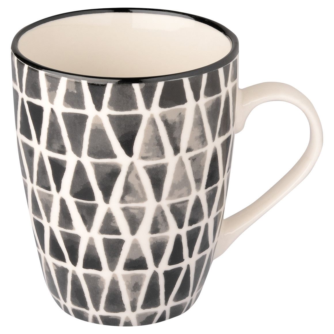 Tasse mit grafischem Muster