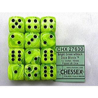 Vortex Bright Green w/black W6 16 mm (Signature) (12)