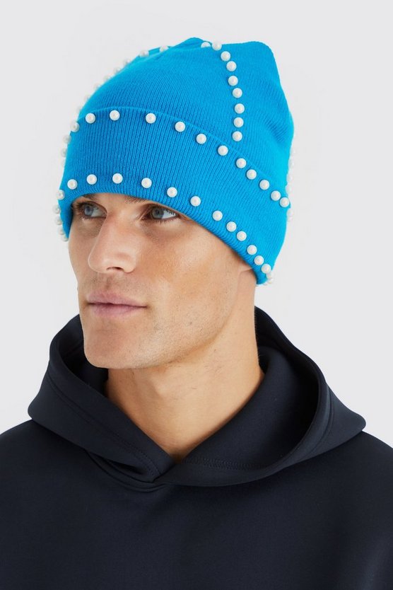 Perlen-Beanie