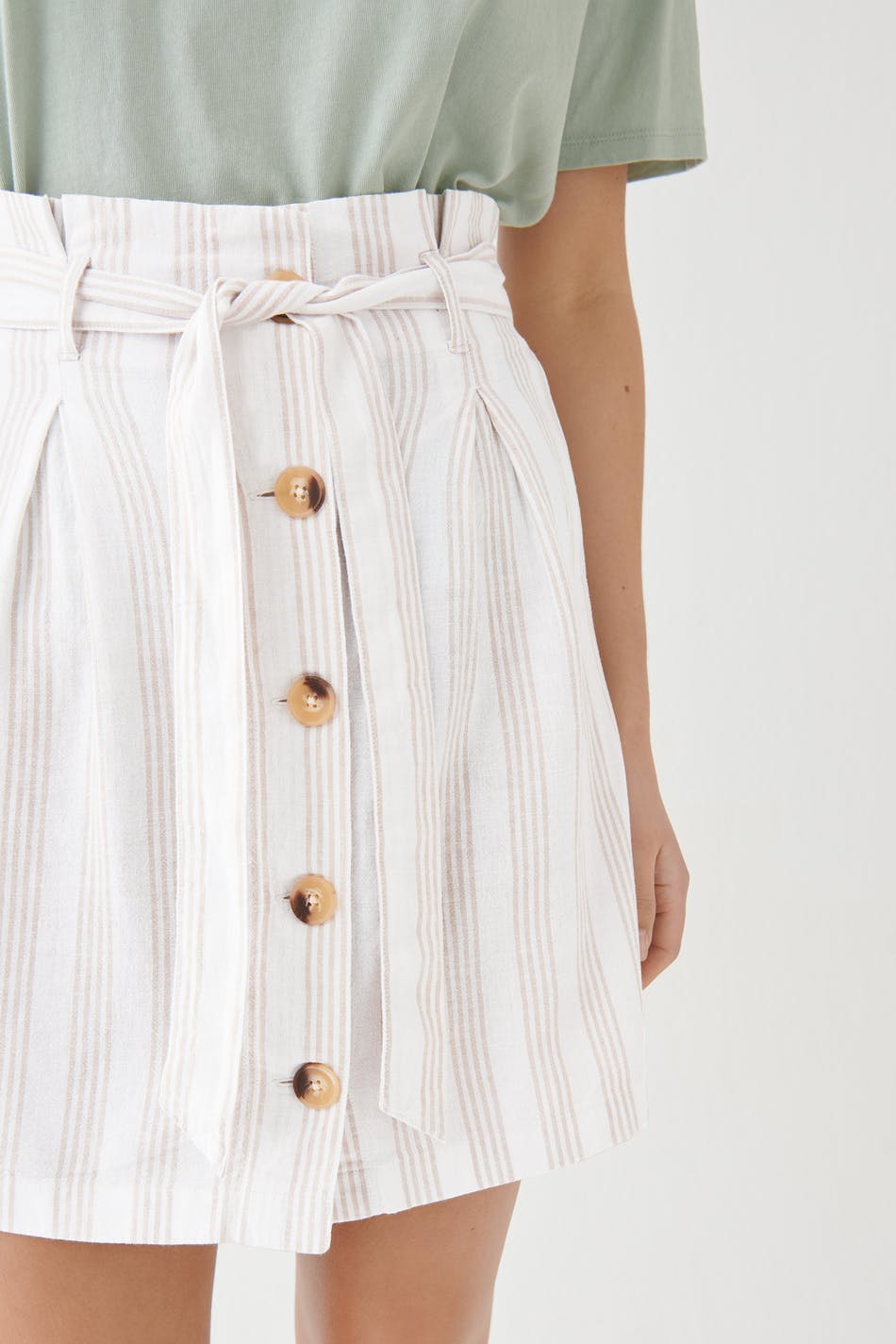 Nora linen skirt
