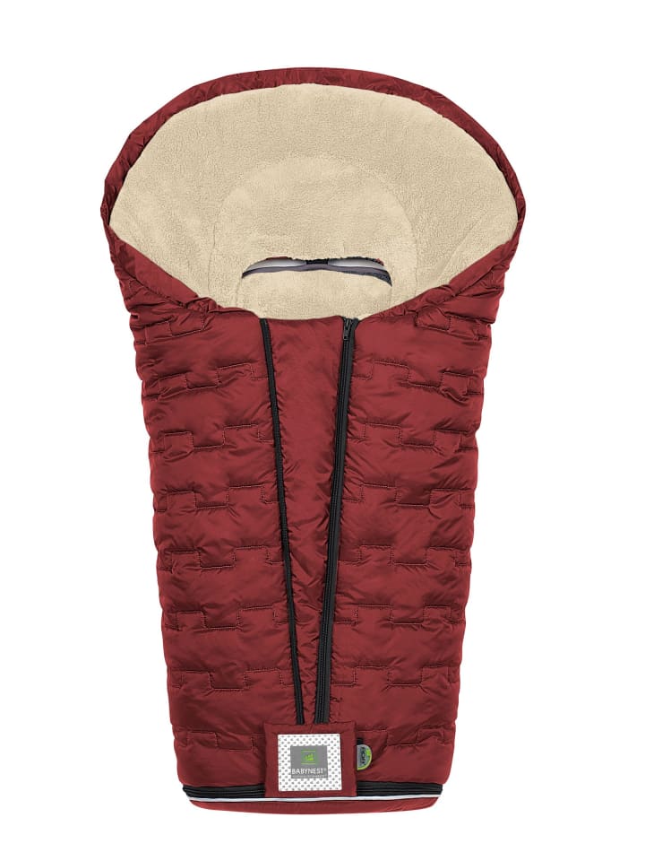 Odenwälder Fußsack Oskar line in Red Velvet günstig kaufen onesize