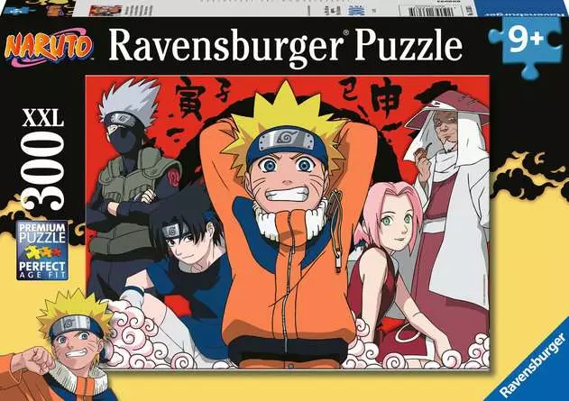 Kinderpuzzle ab 9 Jahren - Narutos Abenteuer - 300 Teile