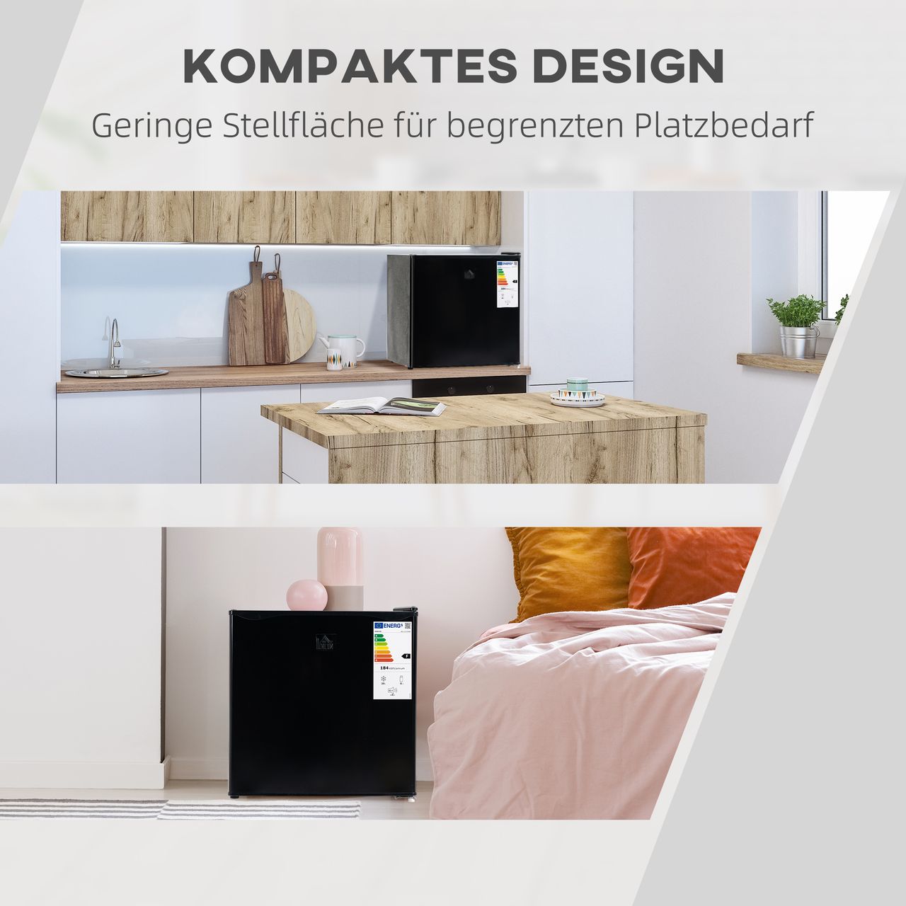 HOMCOM Mini-Gefrierschrank 35 L Gefrierbox 5-stufige Temperaturregelung