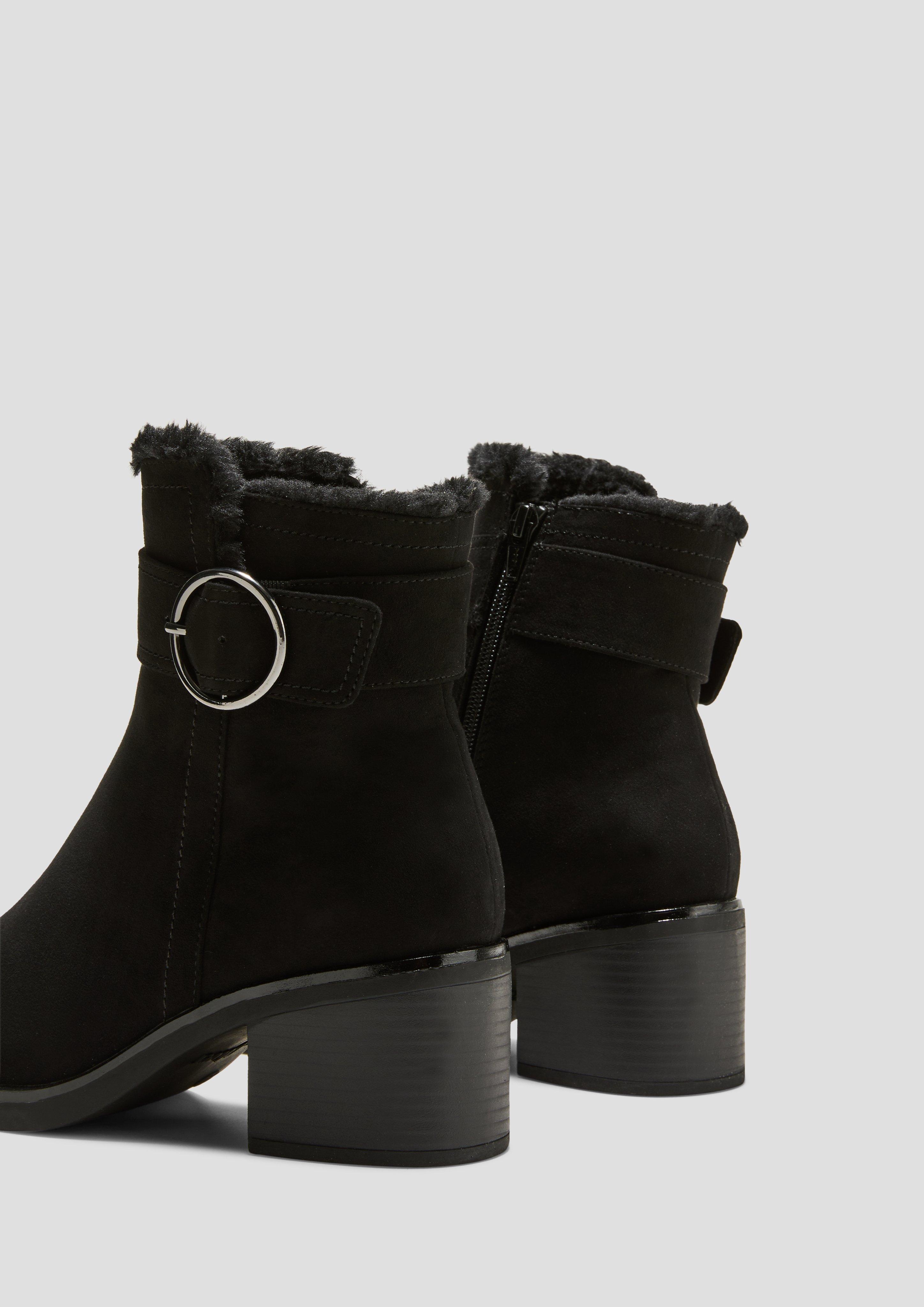 Stiefeletten in Wildleder-Optik  6008573-001