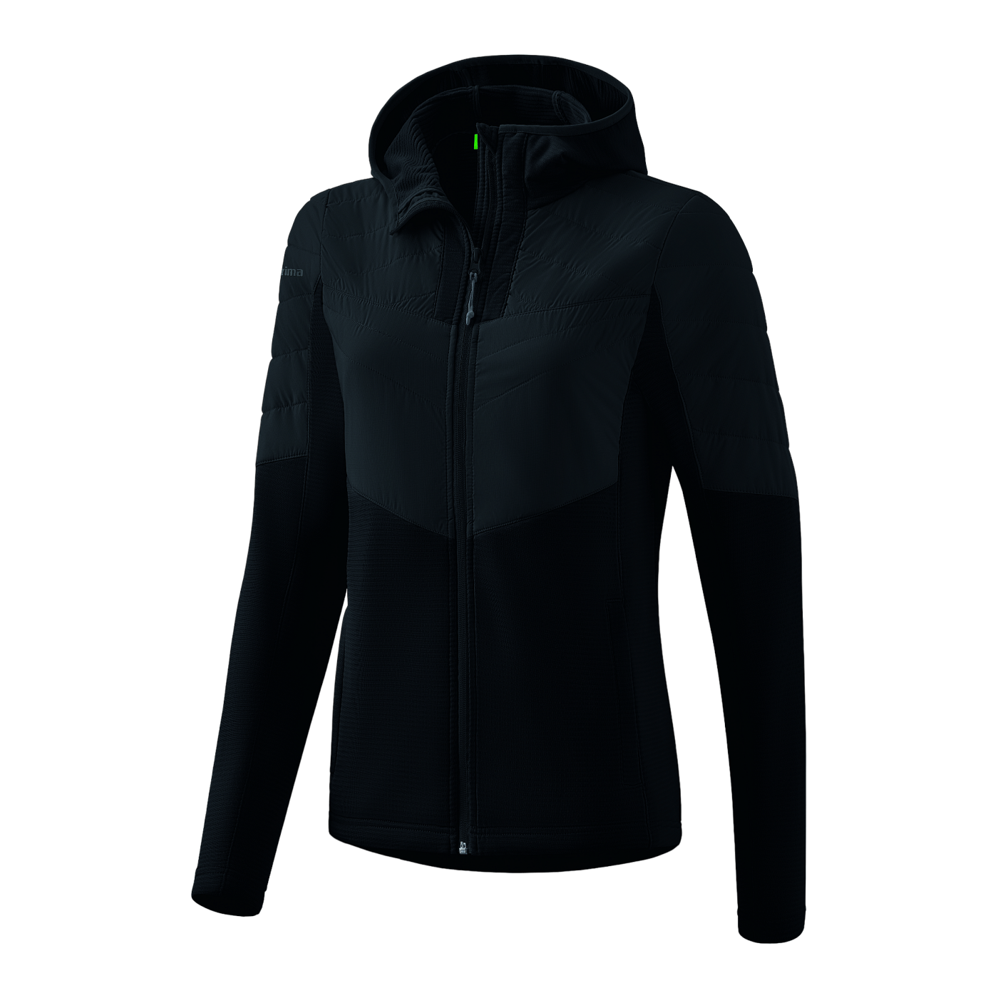Erima Hybrid Jacke Damen Schwarz