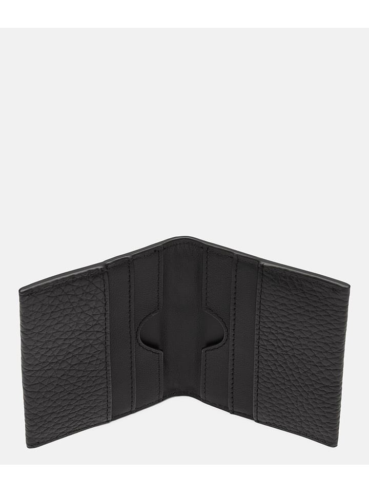 LIEBESKIND BERLIN Leder-Kartenetui in Schwarz - (B)12 x (H)9 x (T)2 cm günstig kaufen onesize