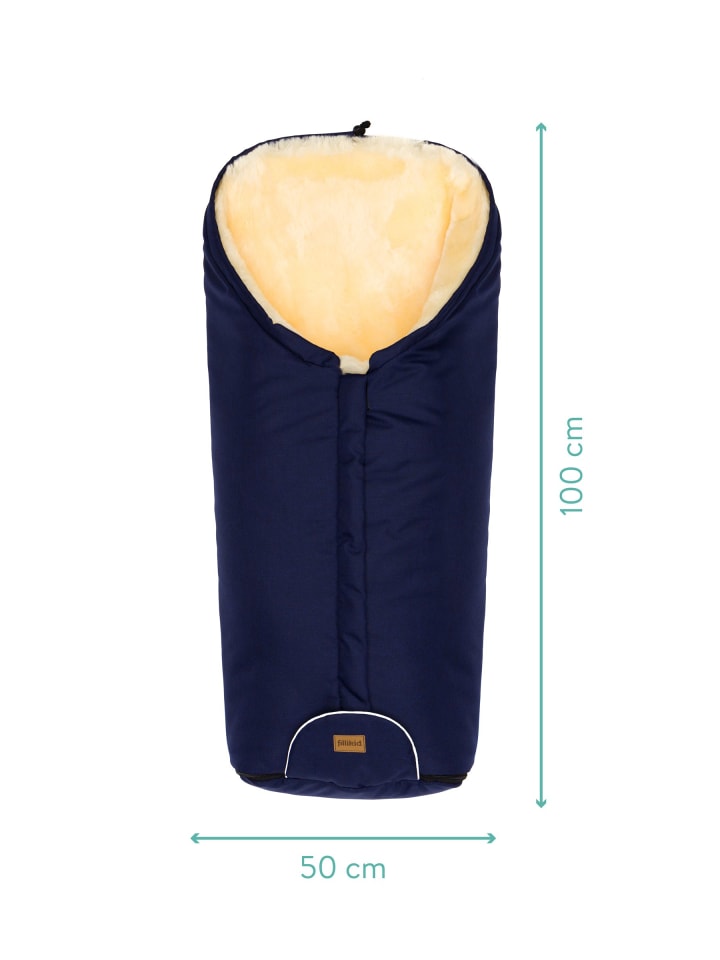 fillikid Winterfußsack Tacama Exklusiv in Navy günstig kaufen 50 x 100 cm