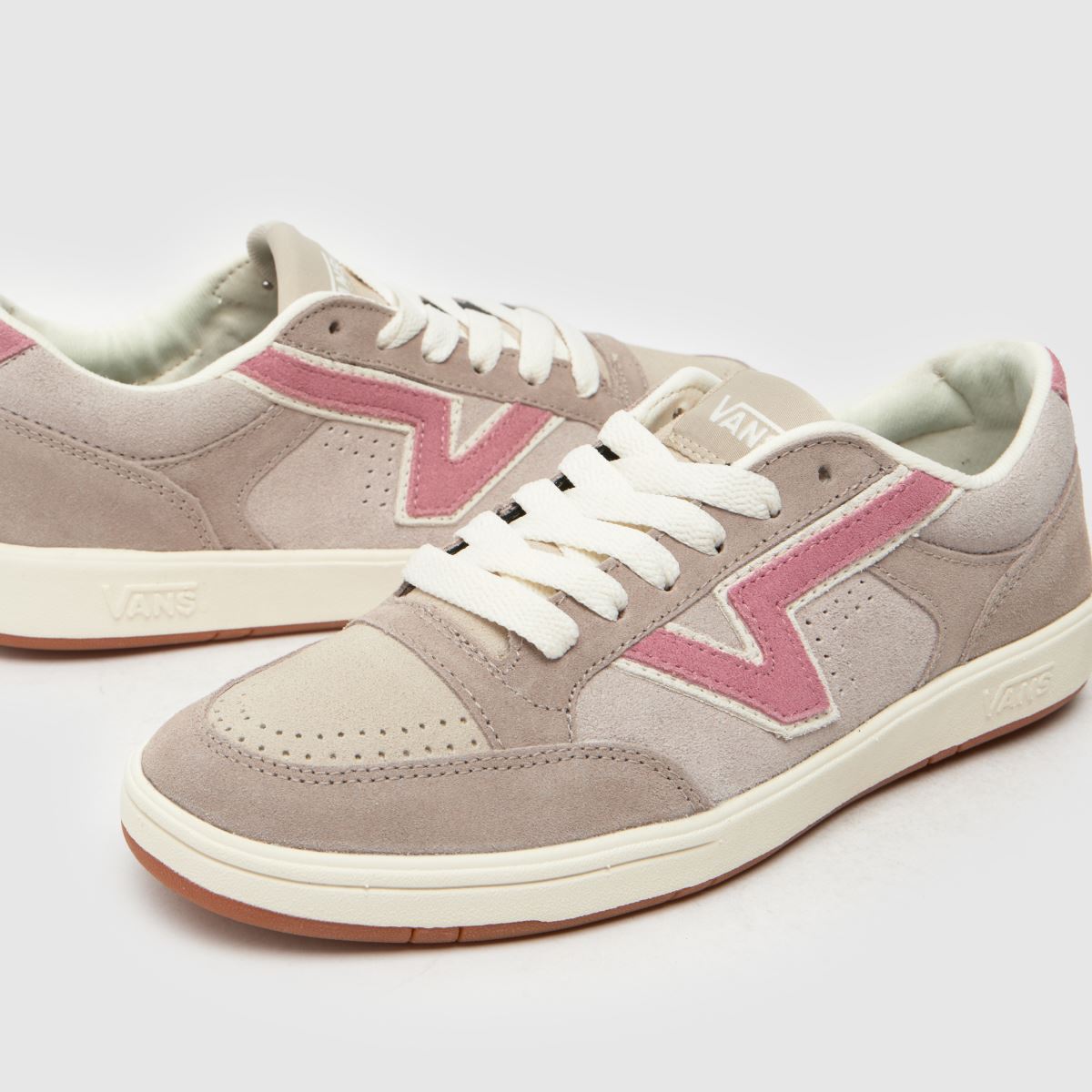 Vans Lowland CC sportcipő fehér és rózsaszín színben