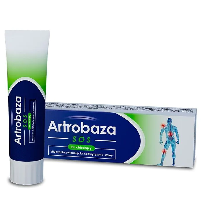 Arthrobaza SOS, gel rinfrescante per contusioni, distorsioni e stiramenti articolari