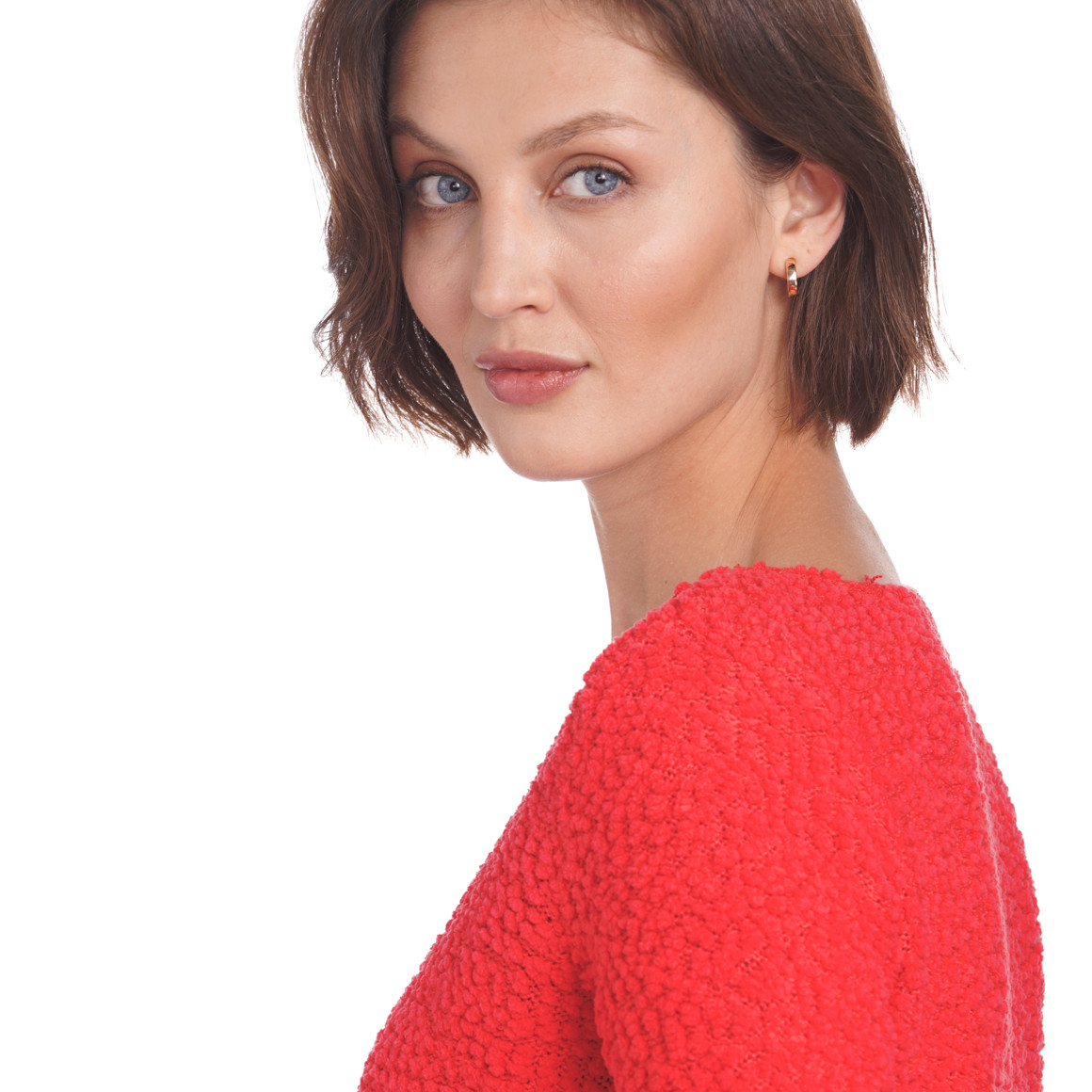 Damen Strickpullover in Chenille-Optik
