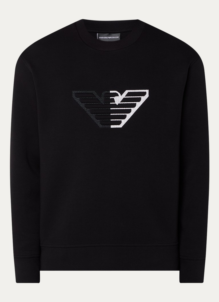 Emporio Armani Sweater with logo embroidery