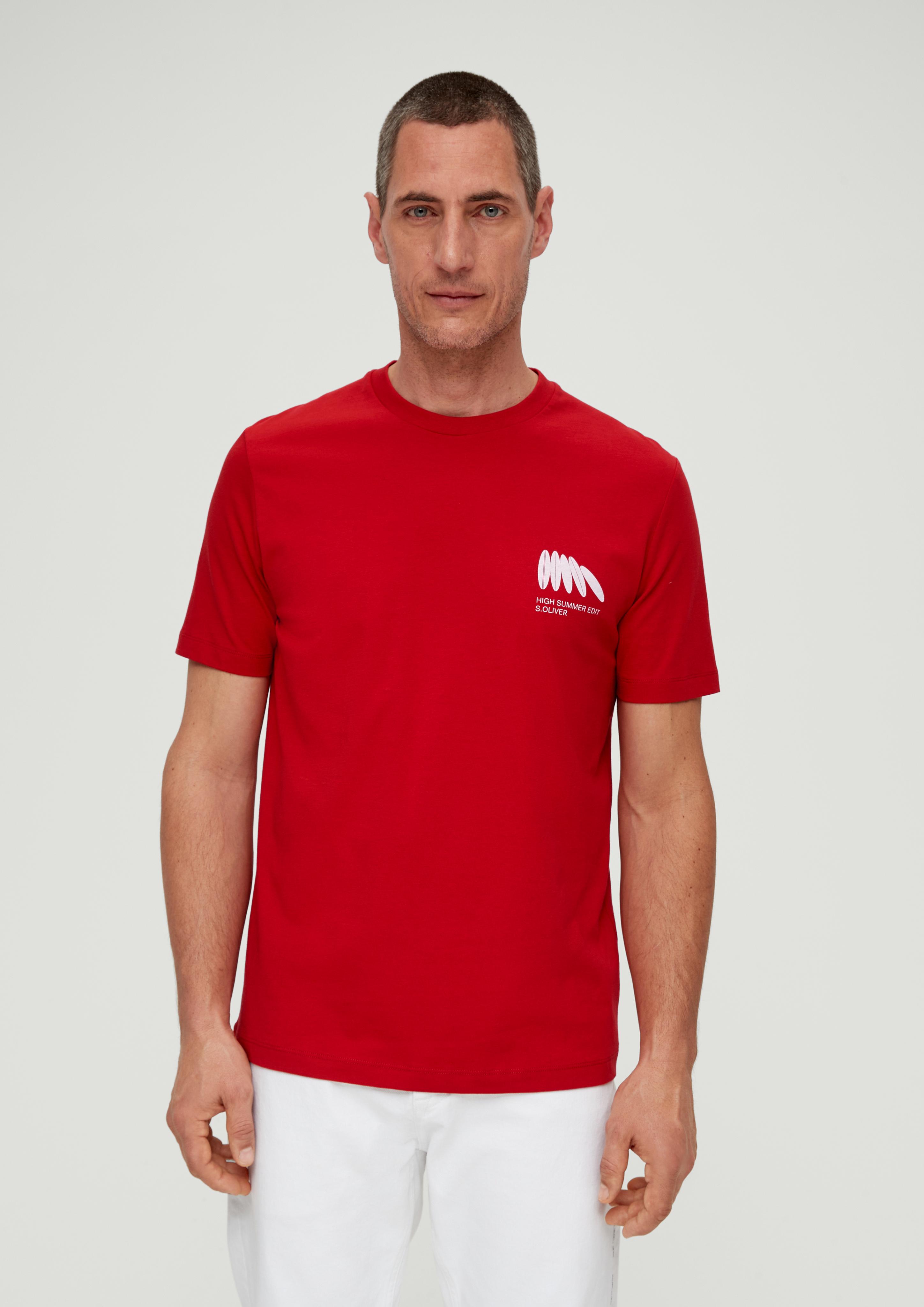 T-Shirt mit Frontprint  2131369-30D2