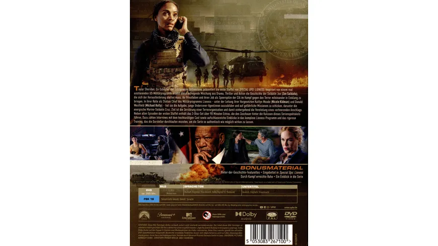 Special Ops: Lioness - Staffel 1  [3 DVDs]