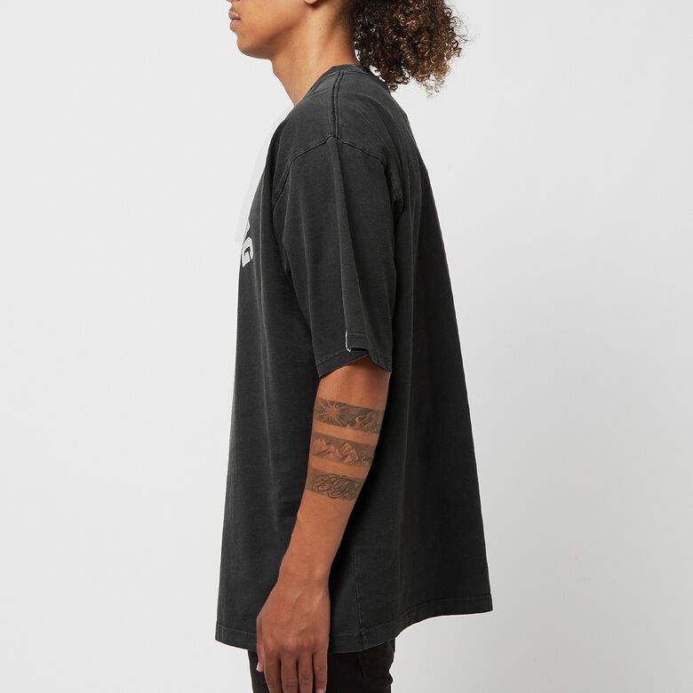 A Bathing Ape Stone Wash College Relaxed Tee Black