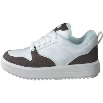 Michael Kors Rumi Lace Up Sneaker in weiß