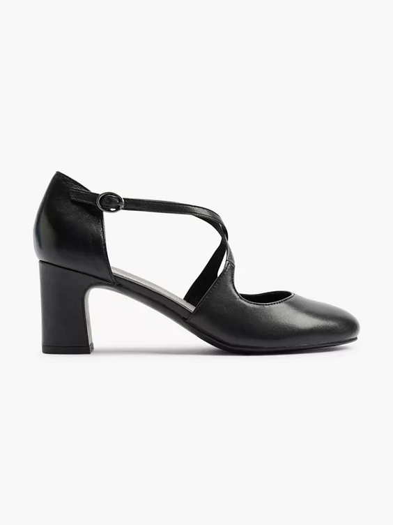 5th Avenue Leder Spangenpumps