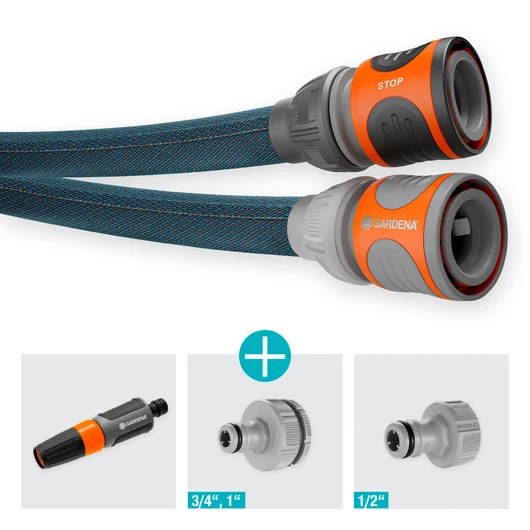 Gardena 18477-20 Textielslang Lianoâ¢ Xtreme 30m, Set