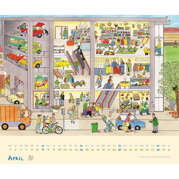 KAL. 2024 WIMMEL-KALENDER - Kalender