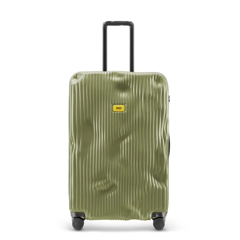 Crash Baggage Stripe Trolley L (79 cm) - Olive
