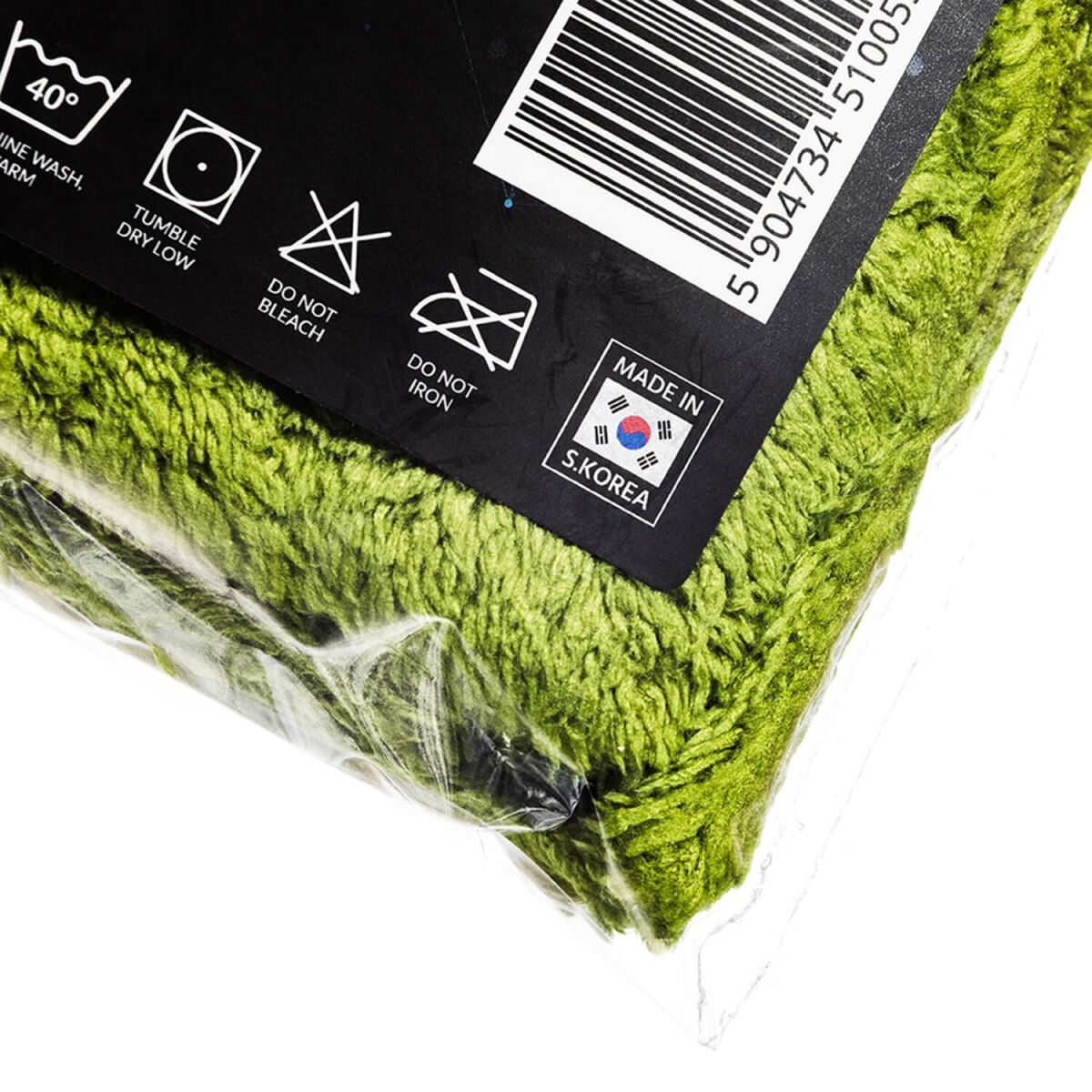 FX Protect Grassy Green Randloses Mikrofasertuch 500GSM 40×40
