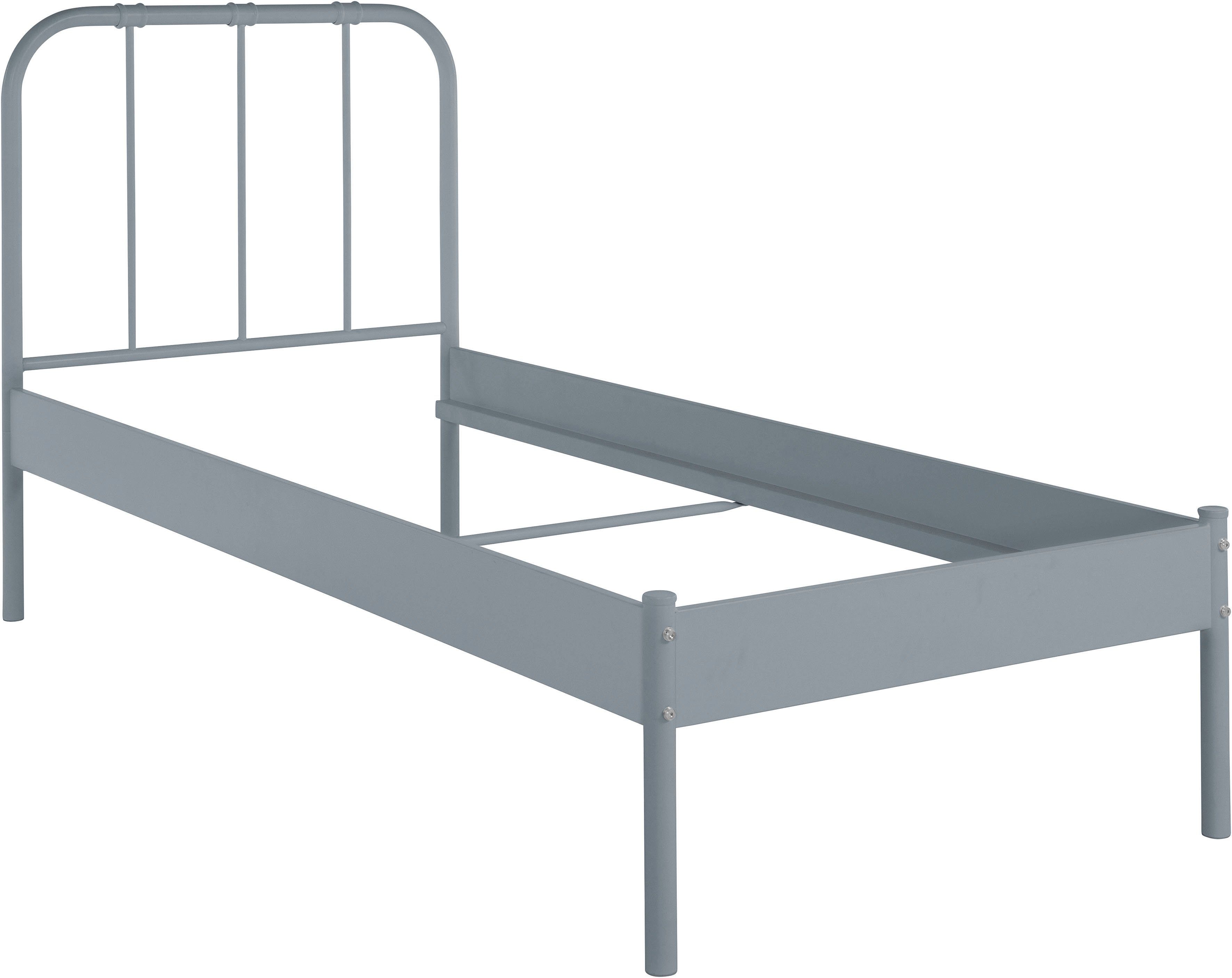 COUCH Metallbett Kuschel Kumpel, aus Metall, industrial Look, verschiedenen Größen und Farbvarianten