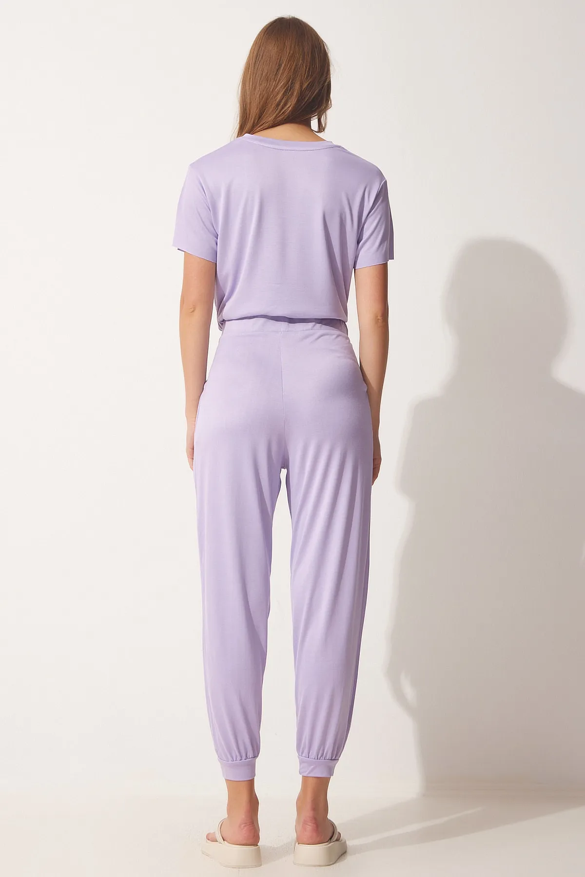 Happiness İstanbul  Zweiteiler - Lila - Regular Fit