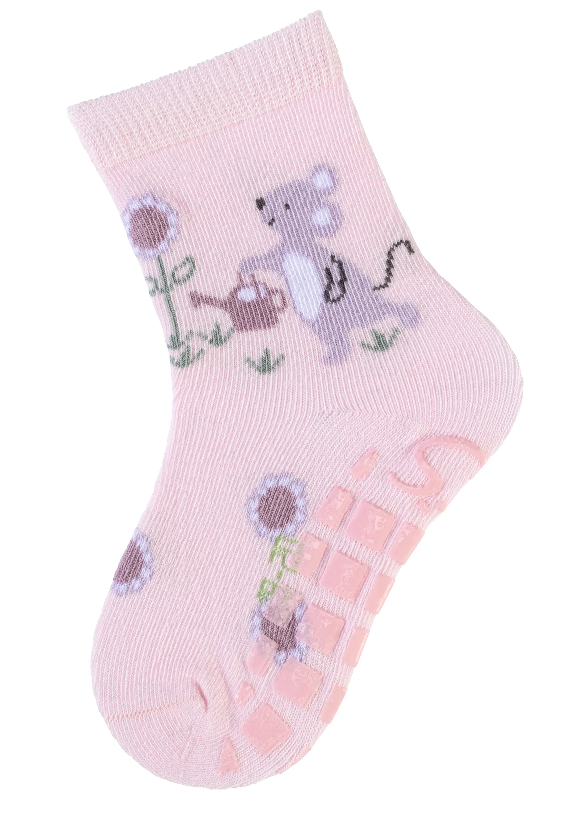 ABS Socken im 2er Pack mit Motiv Maus