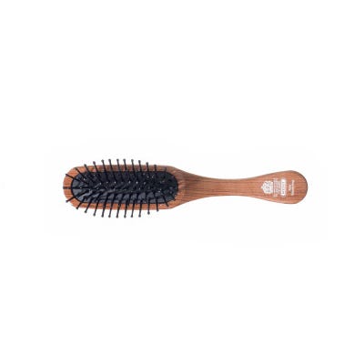 KENT Taschenbürste MINI WOODYHOG, 5-reihig
