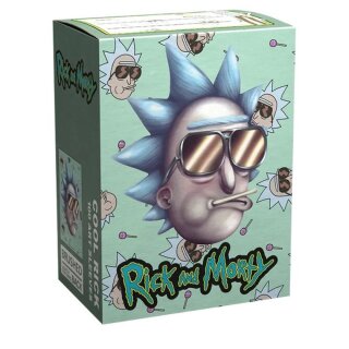 Dragon Shield Standard Size Sleeves - Brushed Art: Rick & Morty 