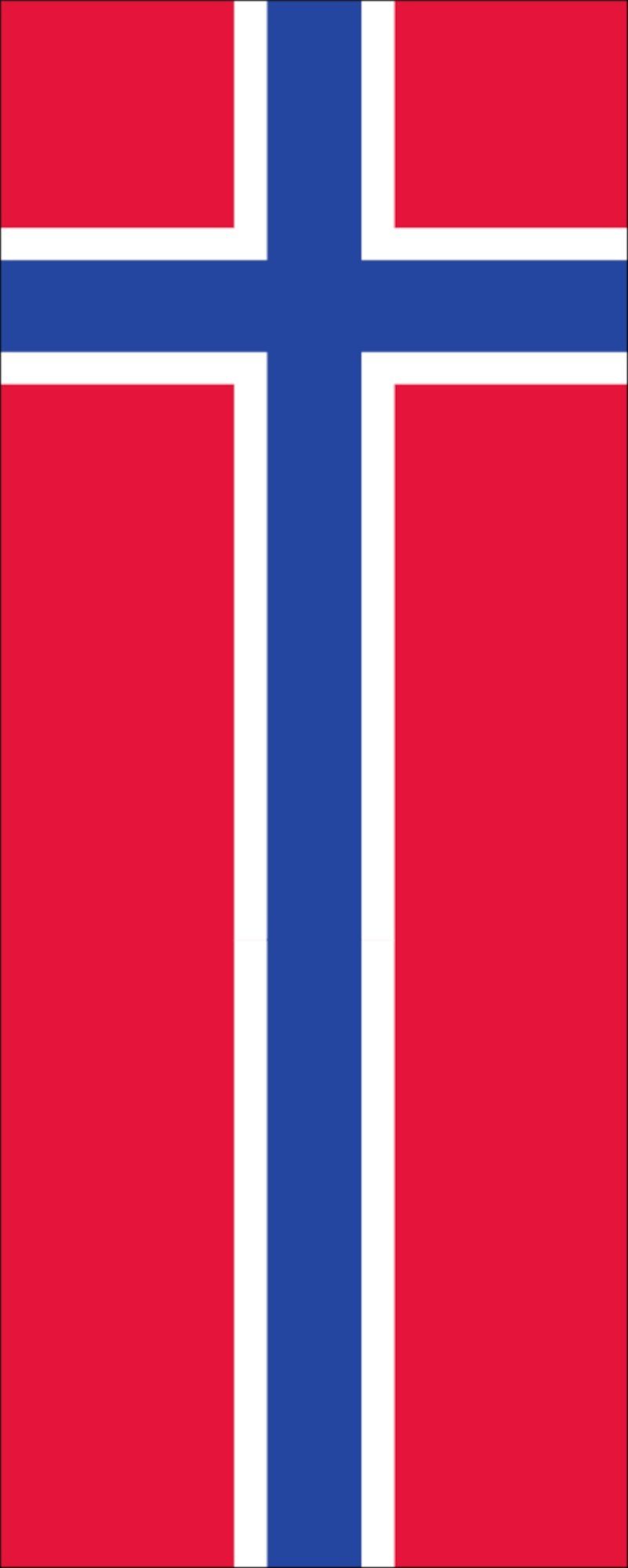 flaggenmeer Flagge Flagge Norwegen 110 g/m² Hochformat